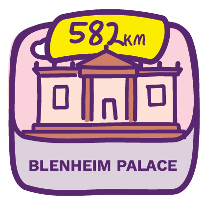 582km Blenheim Palace