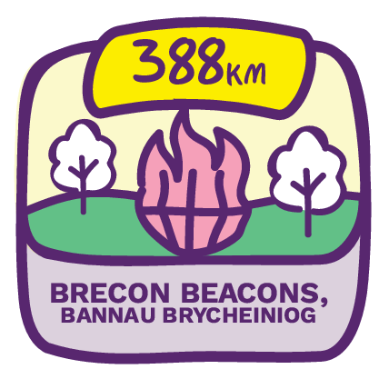 388km Brecon Beacons, Bannau Brycheiniog