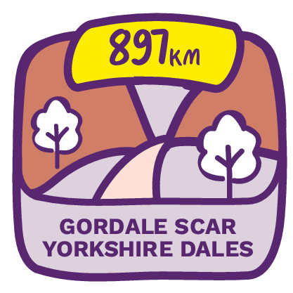 897km Gordale Scar Yorkshire Dales