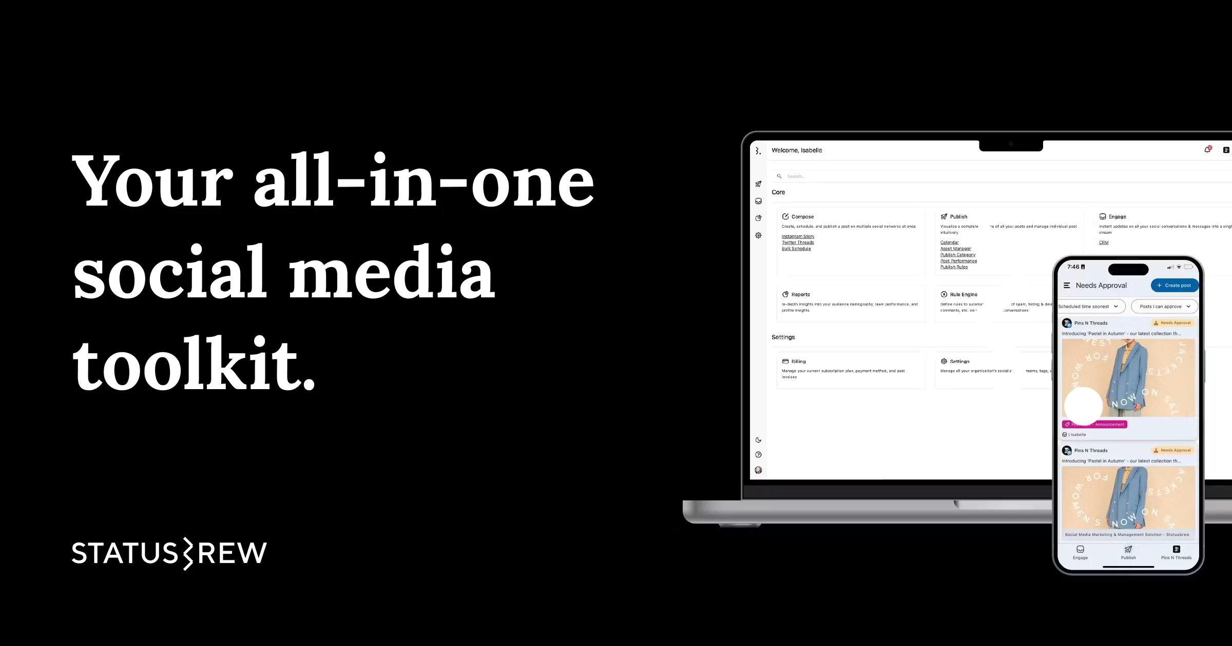 Statusbrew: Social Media Management Solutions