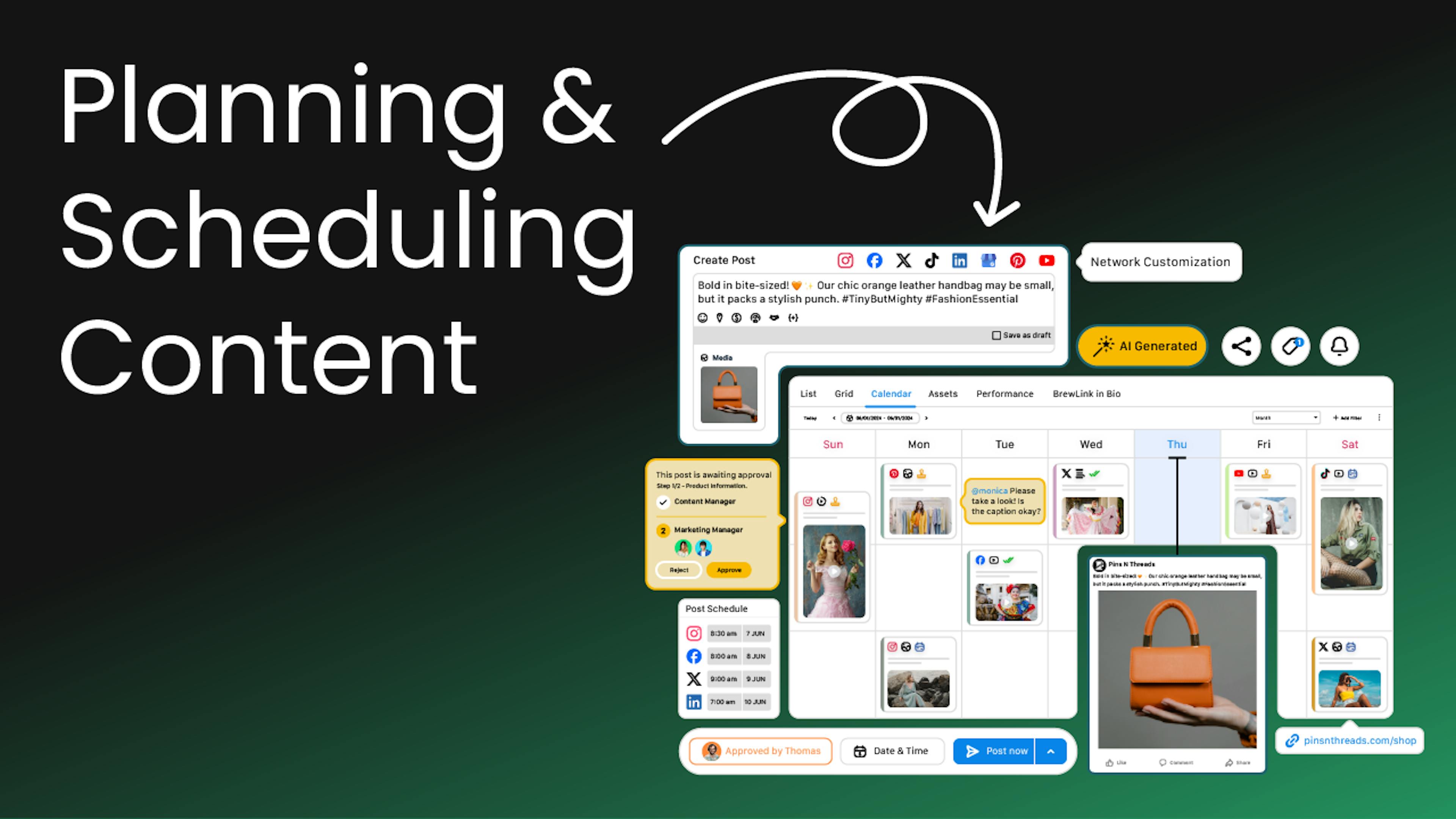 Thumbnail for content planning and scheduling video