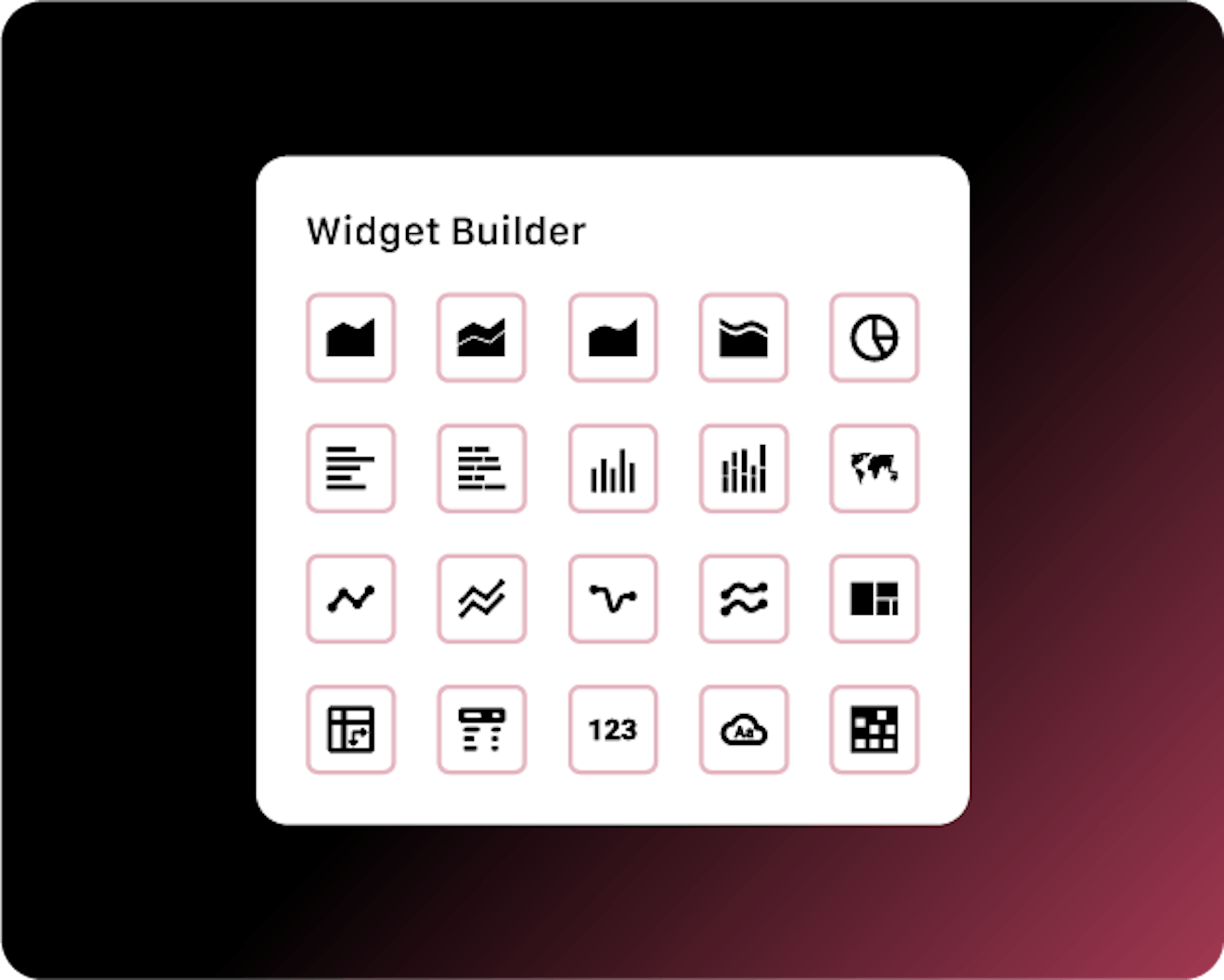 Illustration of Widget builder