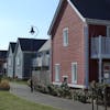 A housing development in Kent making use of Cape Cod timber cladding