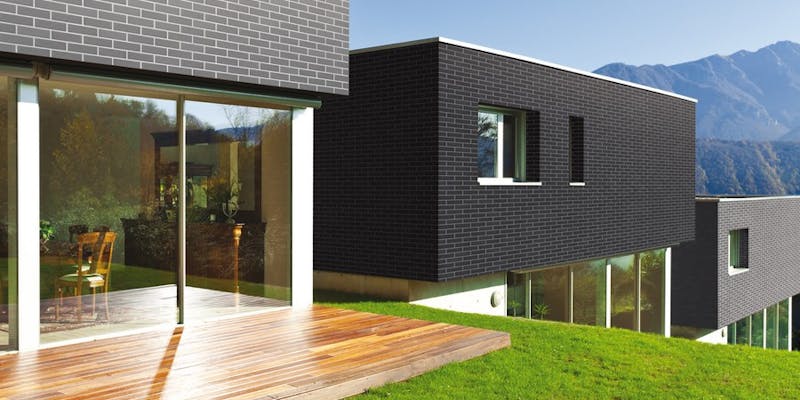 Castle collection brick slips on modern properties