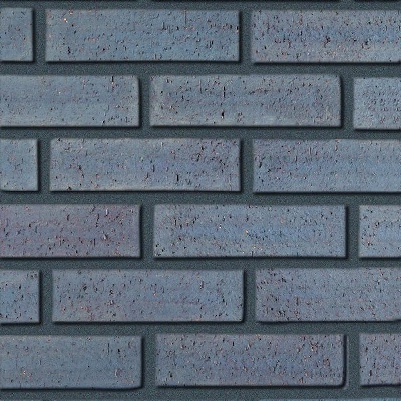 Granite Blue drag faced facing brick