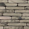 Grey-green slim brick - Linea 7036