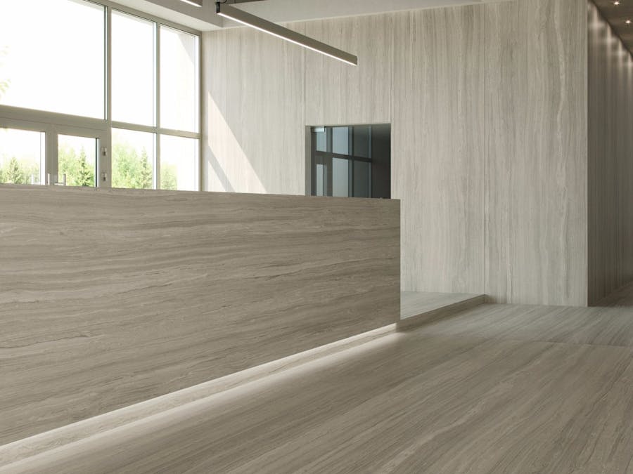 Coverlam large format porcelain tiles