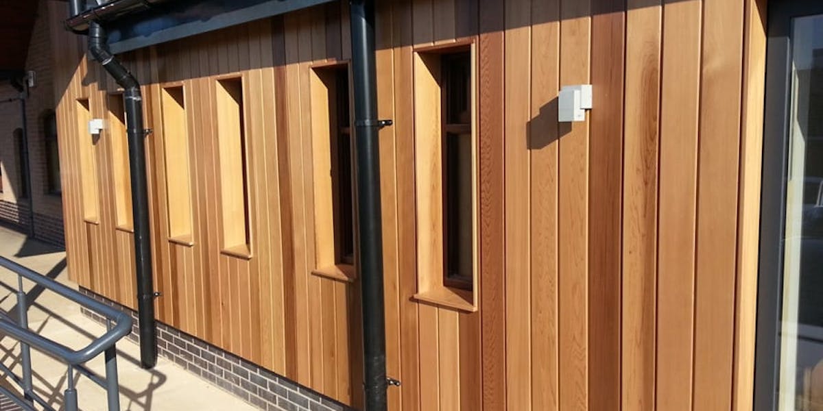 Western Red cedar cladding