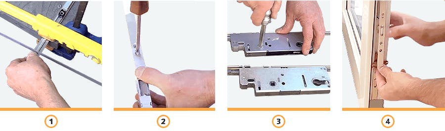 Installer une nouvelle crémone