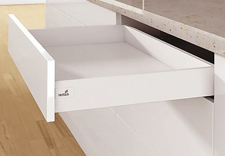 Porte-assiette vertical Orderbox pour tiroir - 159x468mm - Gris - Alu et  plastique EMUCA