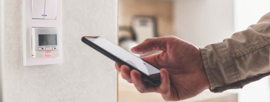 thermostat connecte smartphone