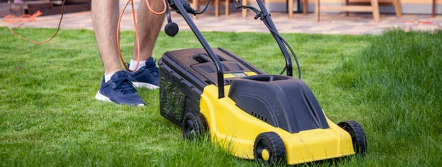 tondeuse avancement poussee