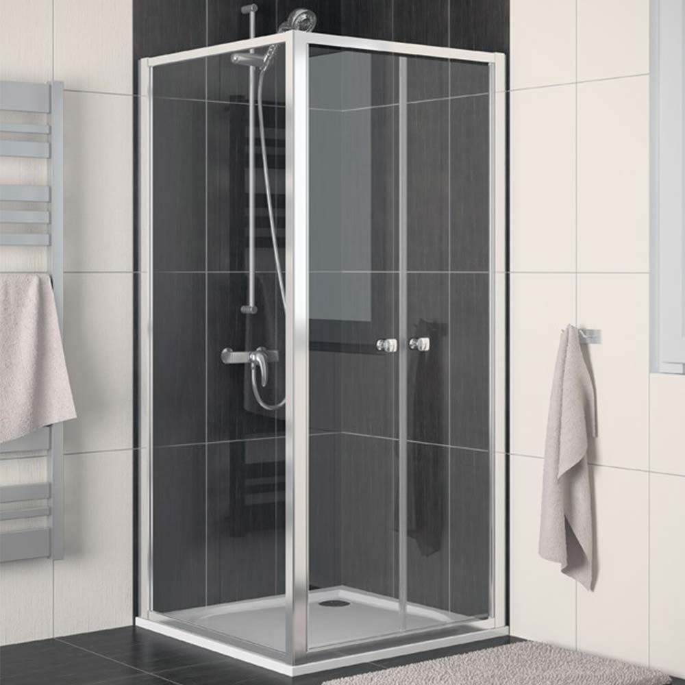 paroi de douche en angle