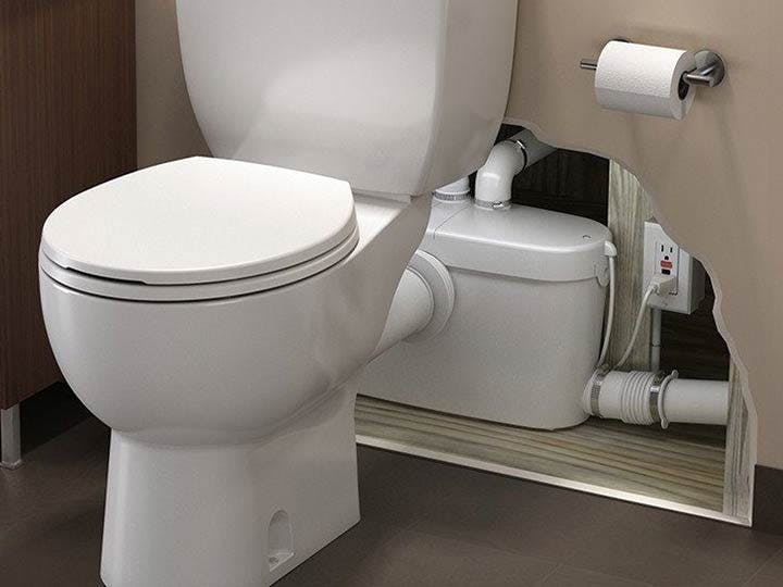 Pose et installation de WC à poser ou broyeur