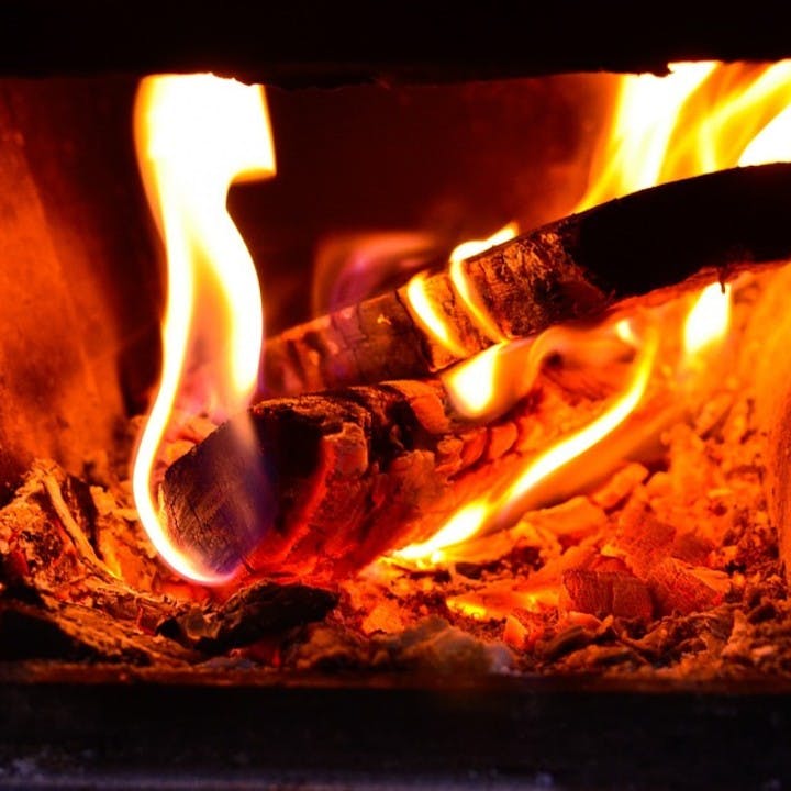 Outil de cheminée à charbon de bois, chauffage sans fumée