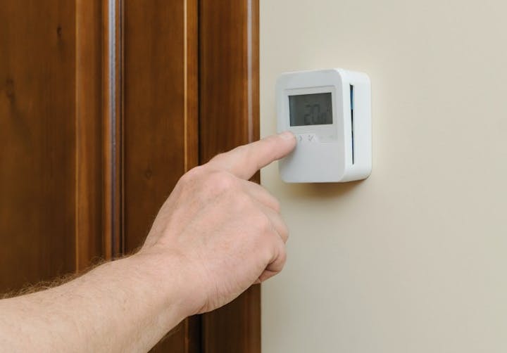 Thermostat d'ambiance sans fil RDH10RF/SET + récepteur SIEMENS