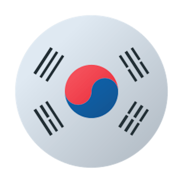 South Korea Flag Icon