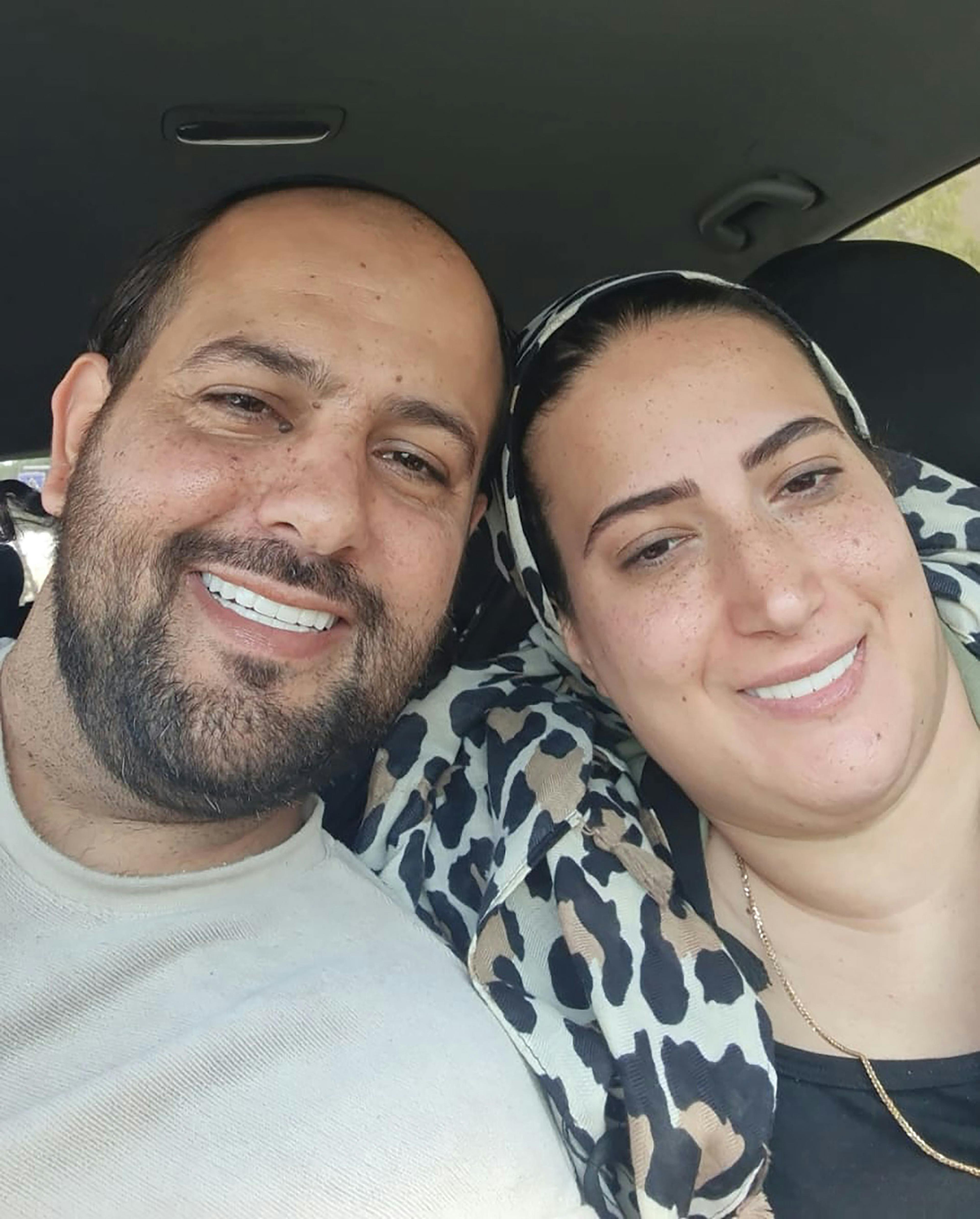 Les Ben Atars après leur traitement dentaire. (Crédit photo : Daniel Kirchhevel/Bridges for Peace)