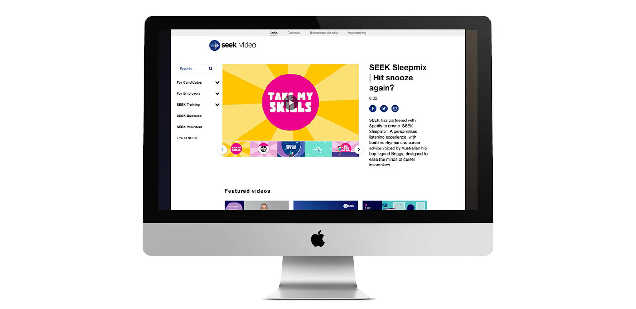 COMMENT SEEK A CRÉÉ UN LIEN PLUS HUMAIN AVEC LES DEMANDEURS D'EMPLOI