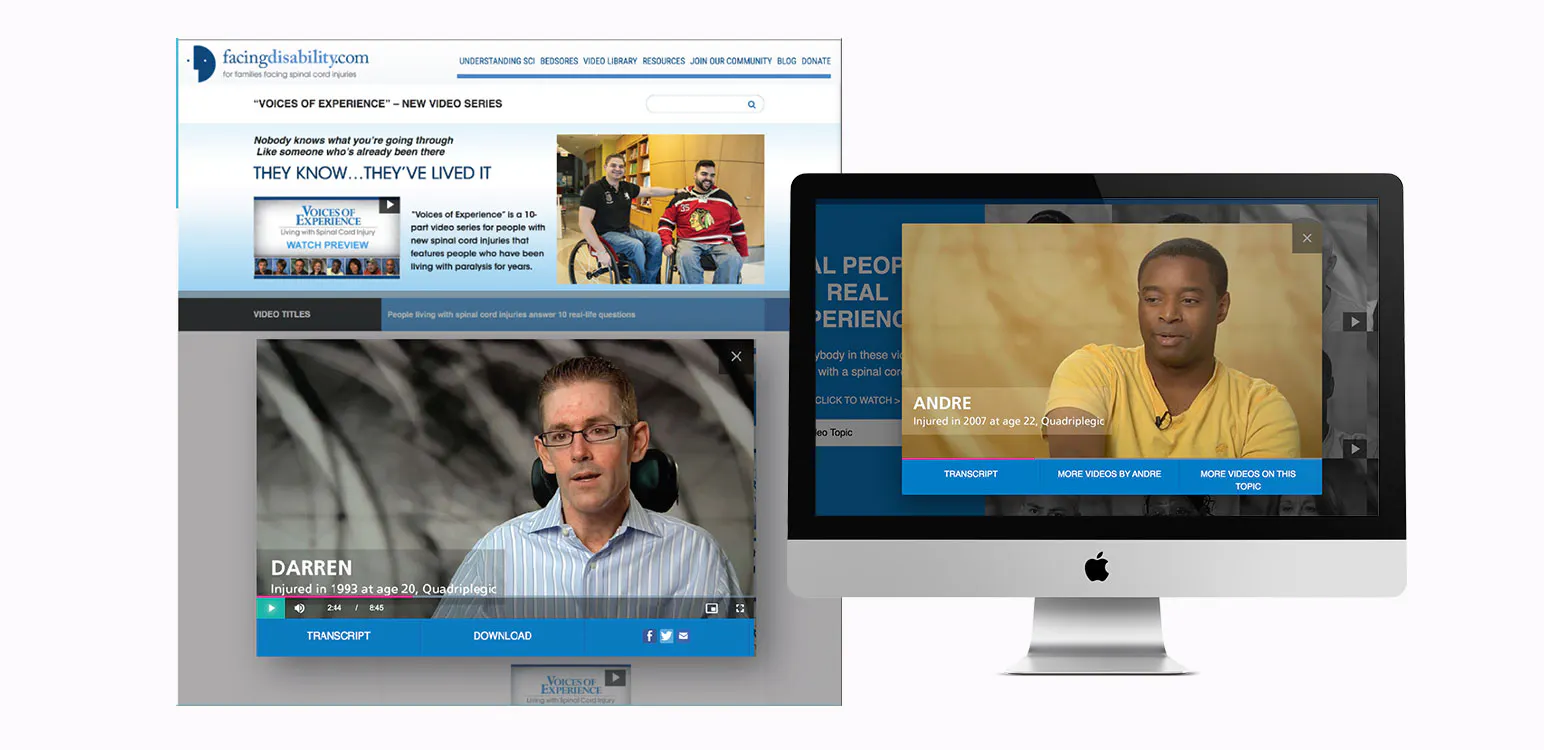 COMMENT FACINGDISABILITY.COM A UTILISÉ LA VIDÉO POUR CONNECTER LES GENS