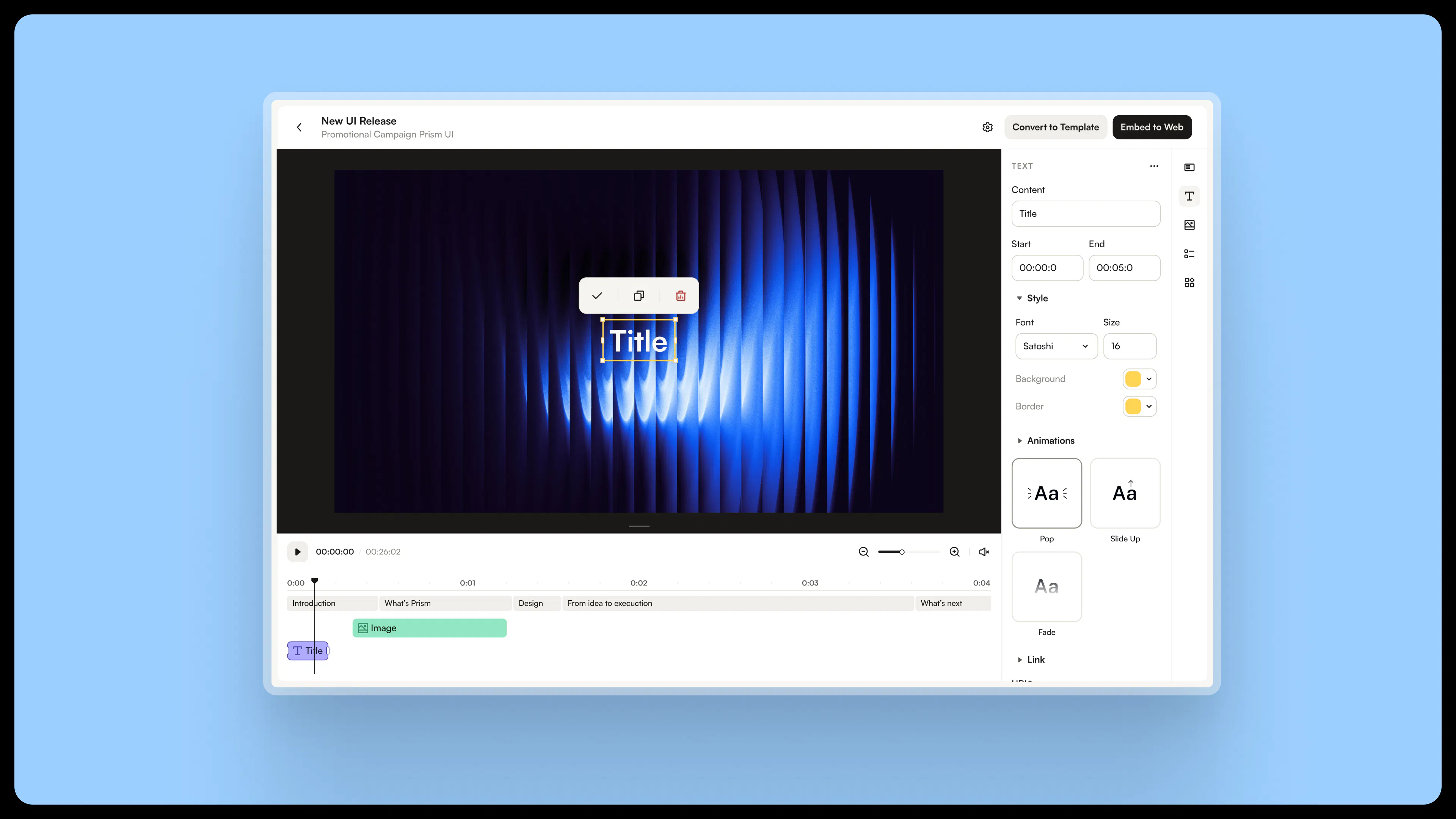 Brightcove Prism: The same patterns, the same logic, the same interactions run through every part of the platform. 