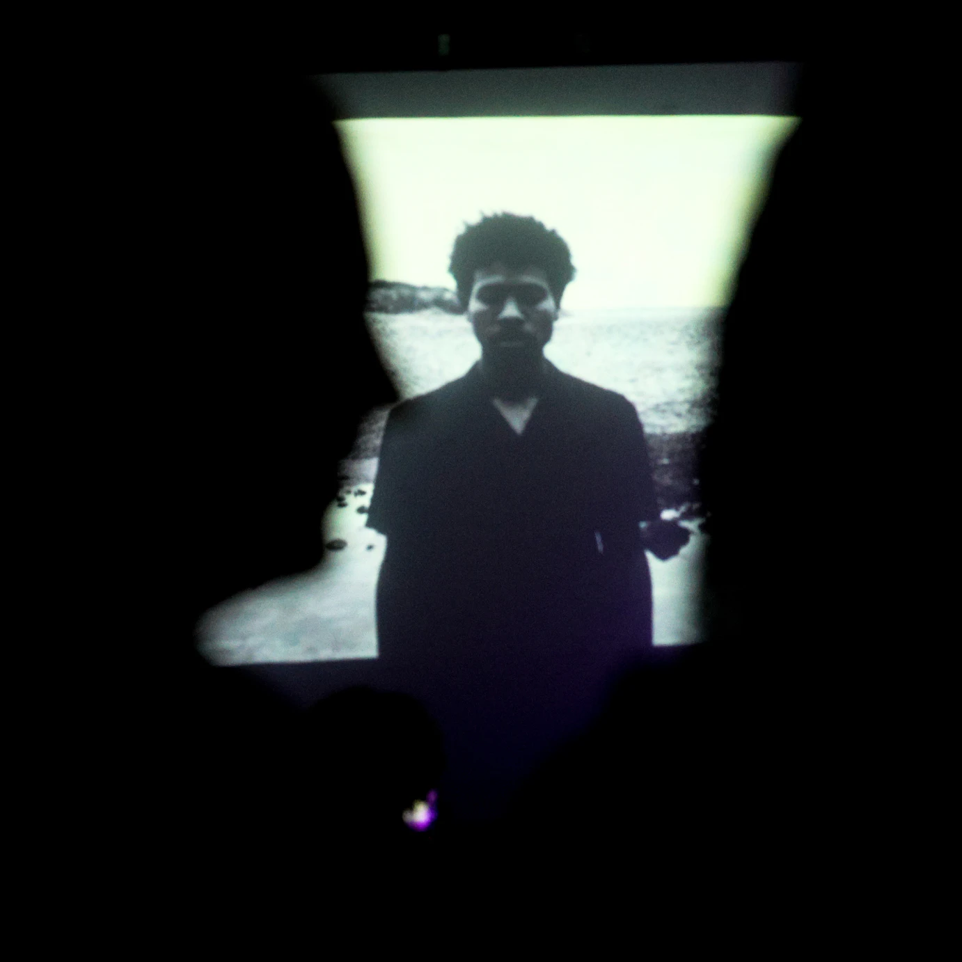 Visuals from Obeka's audiovisual piece.
