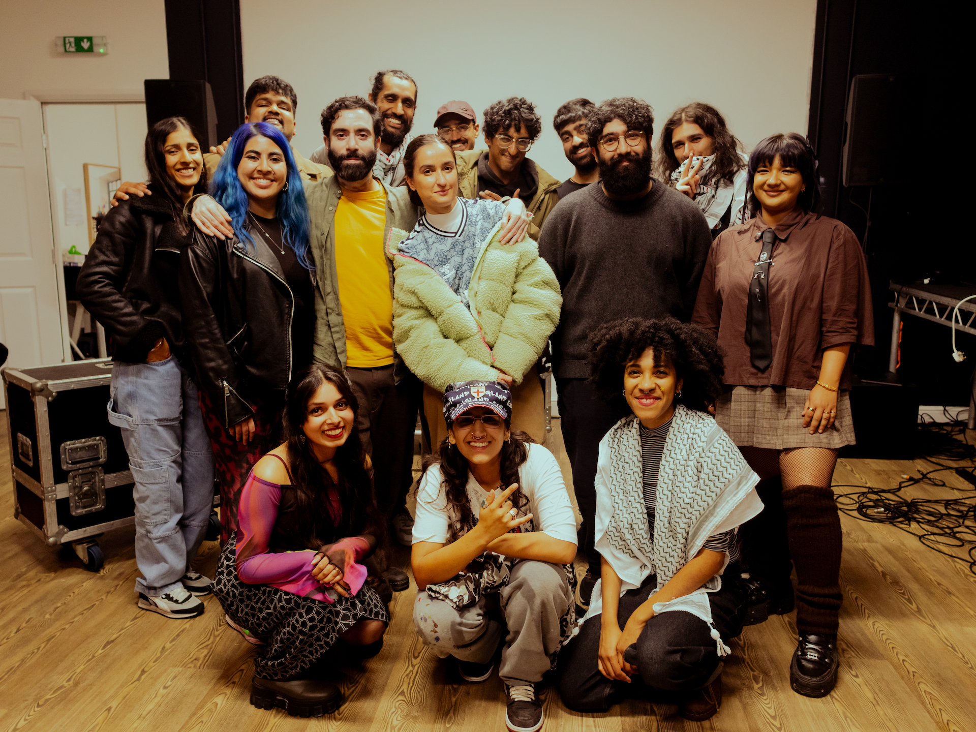 A group shot of the Here to Remember team and Daytimers.