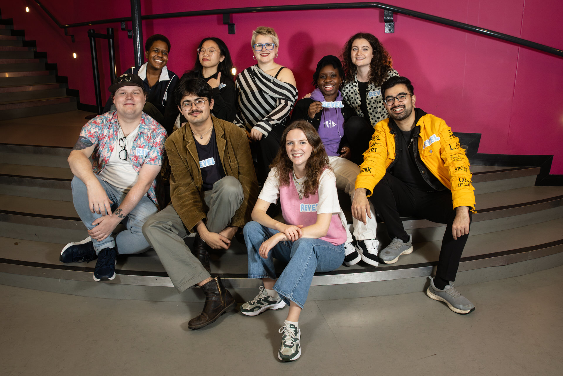 A group shot of the Revel Collective