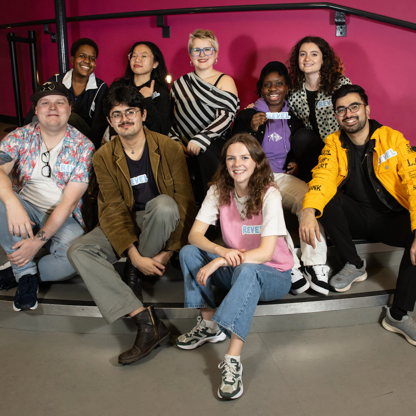 A group shot of the Revel Collective