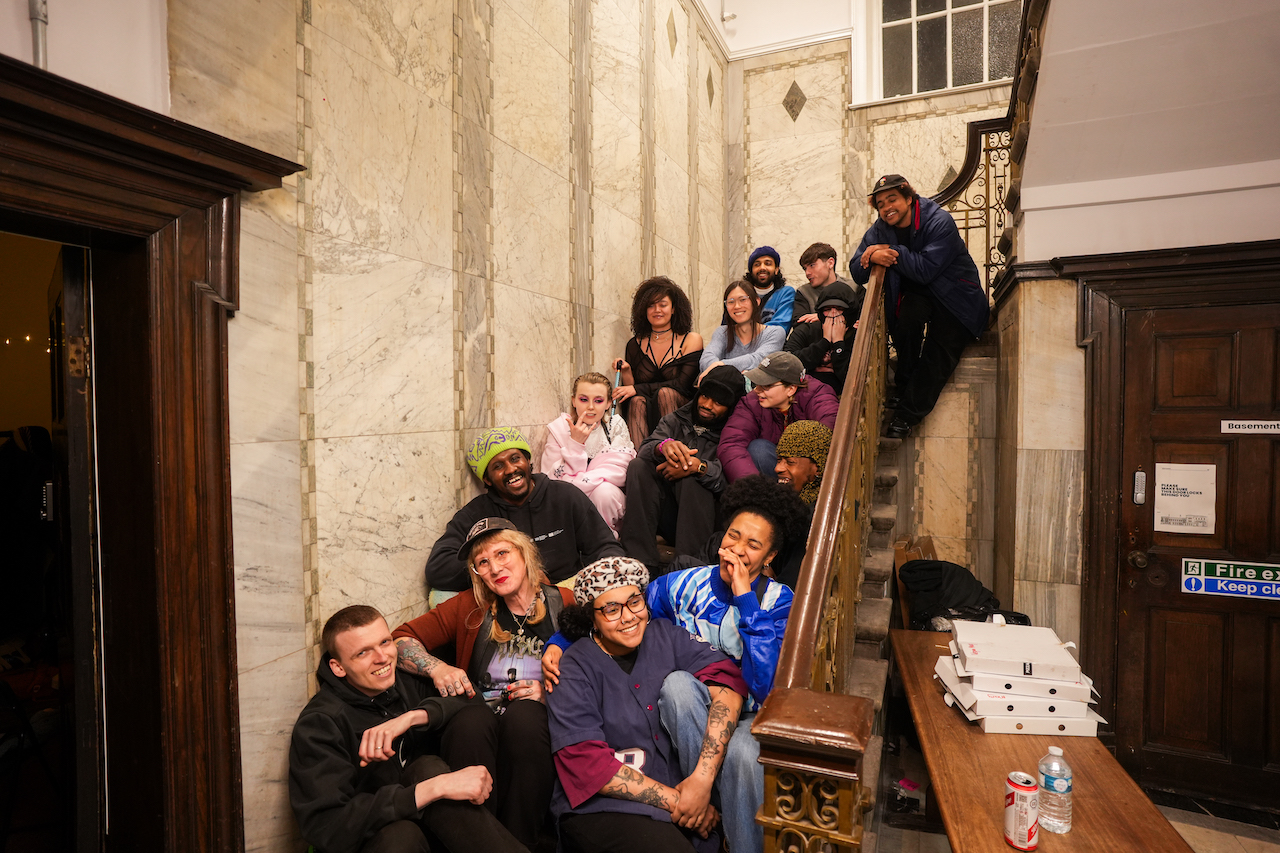 A group shot of the residency team on A Week with Wu-Lu