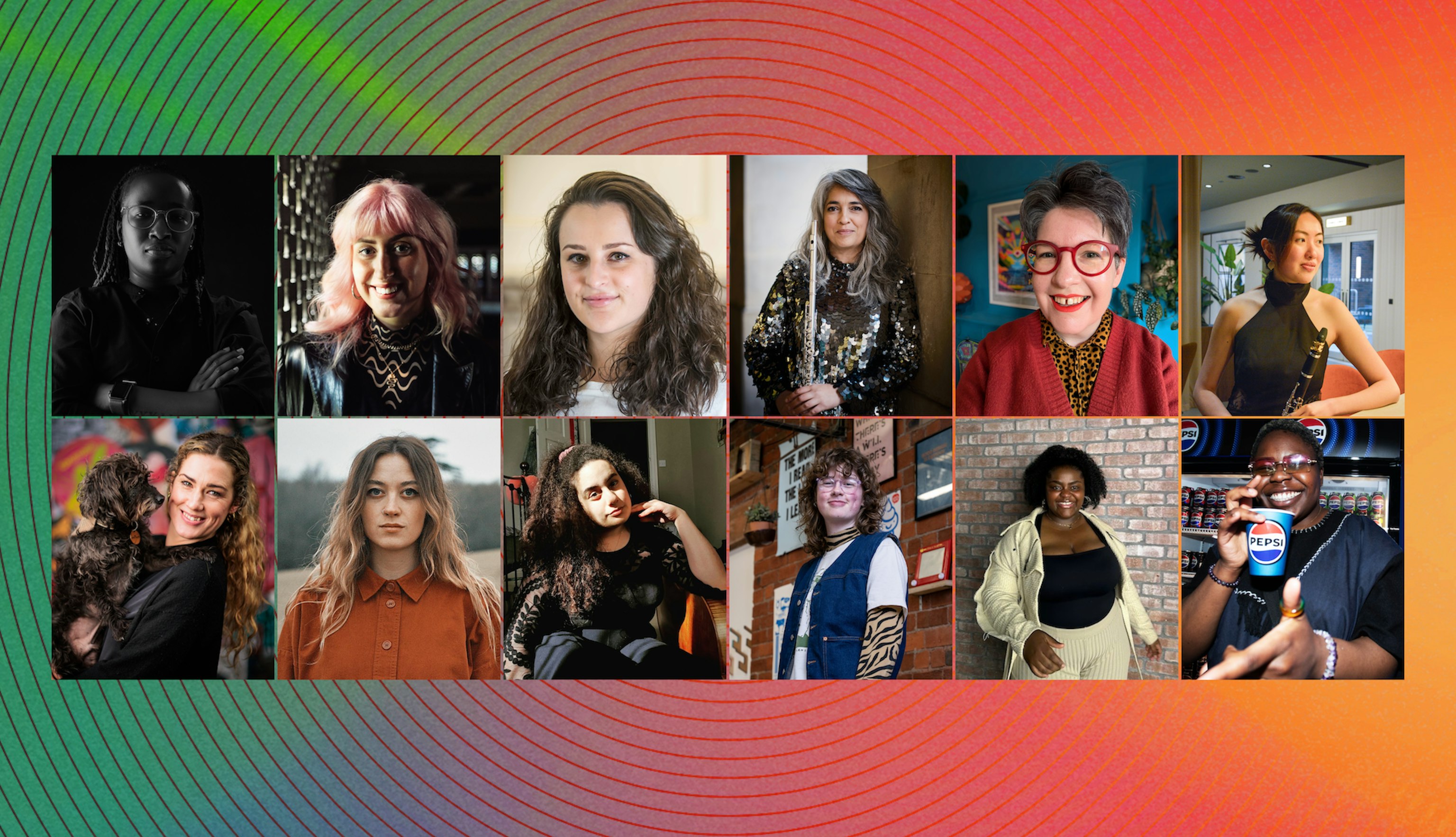 Headshots of the Change the Record cohort