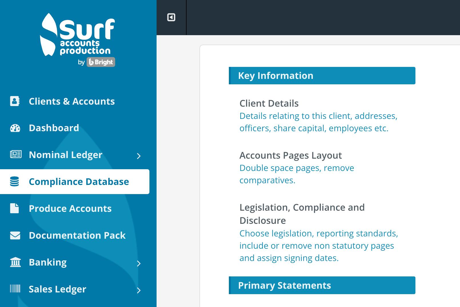 Compliance Database