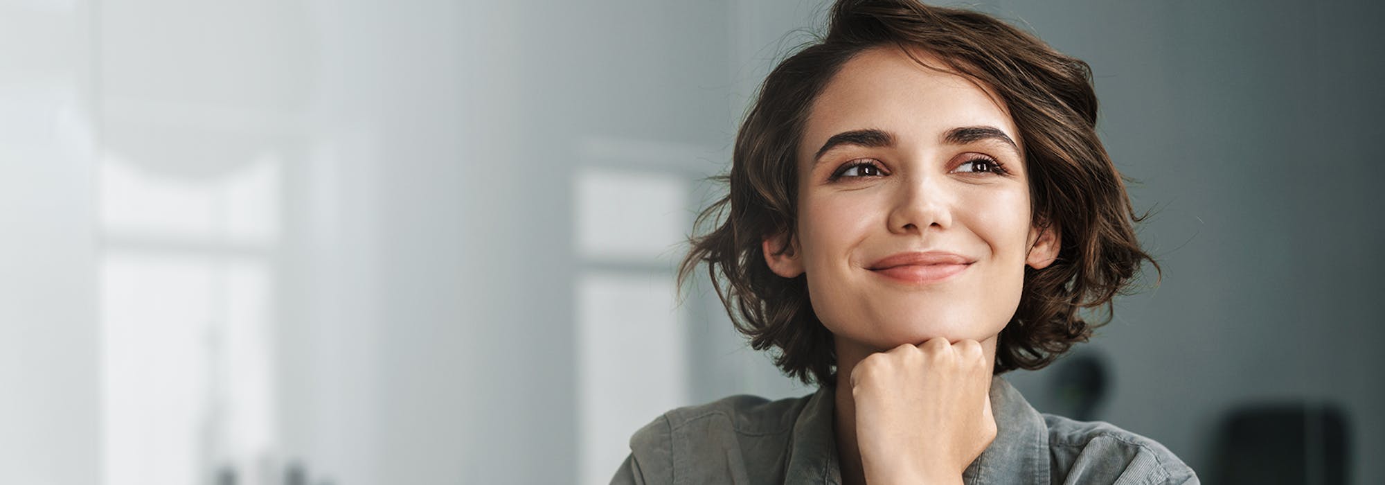 Smiling woman