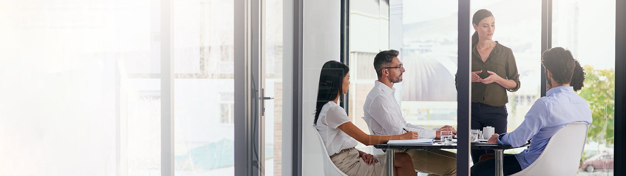 Group of people in office