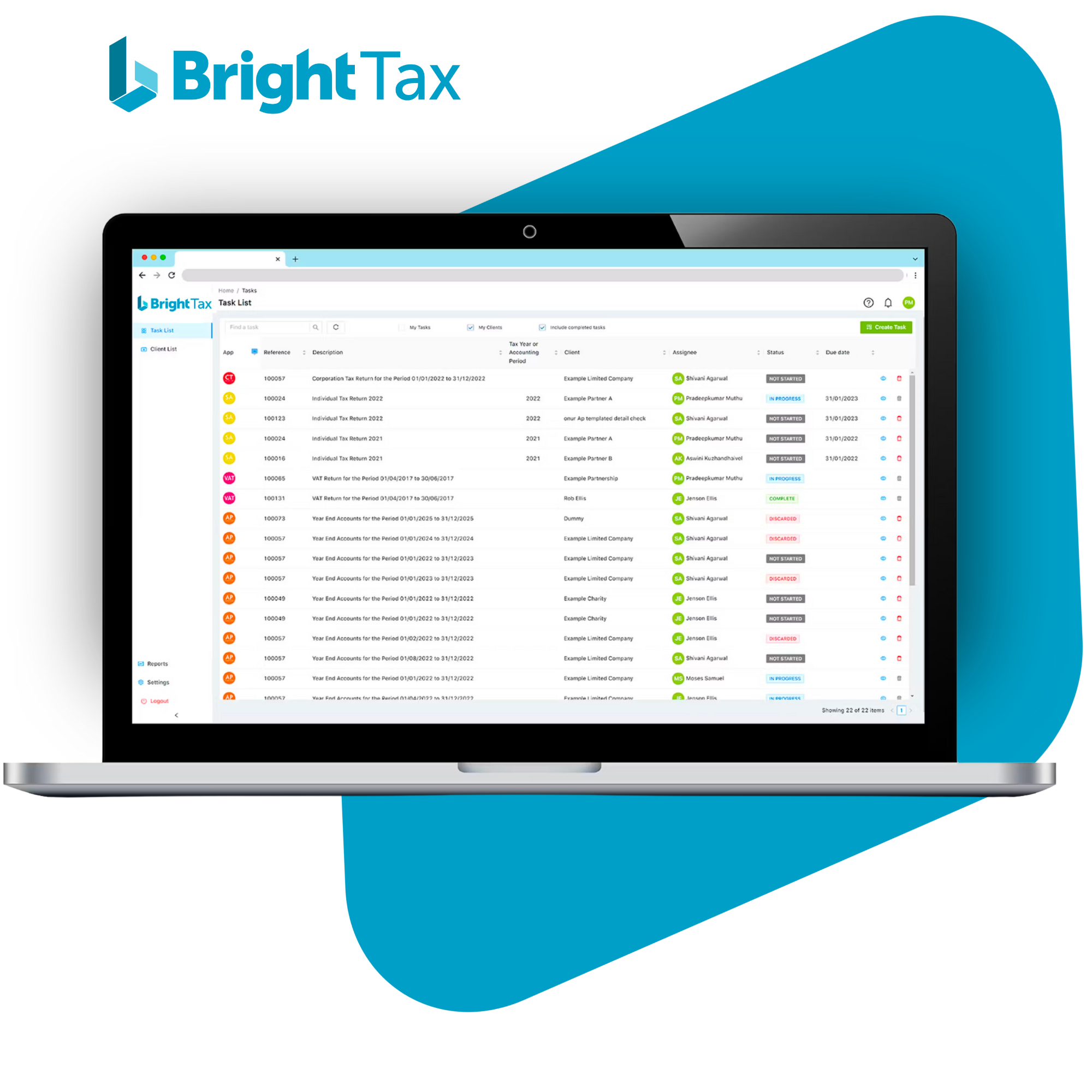 Cloud Tax Accounts Production Software BrightTax Bright Bright