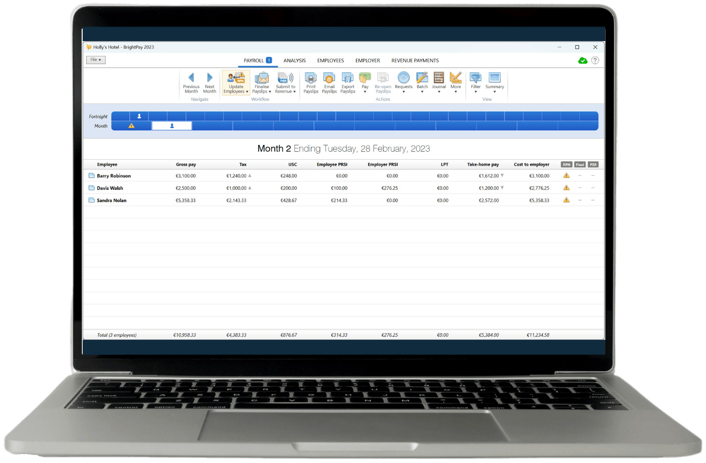 BrightPay Cloud Payroll Software