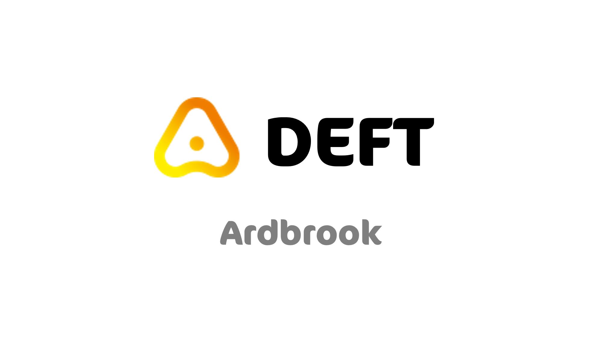 Deft by Ardbrook logo