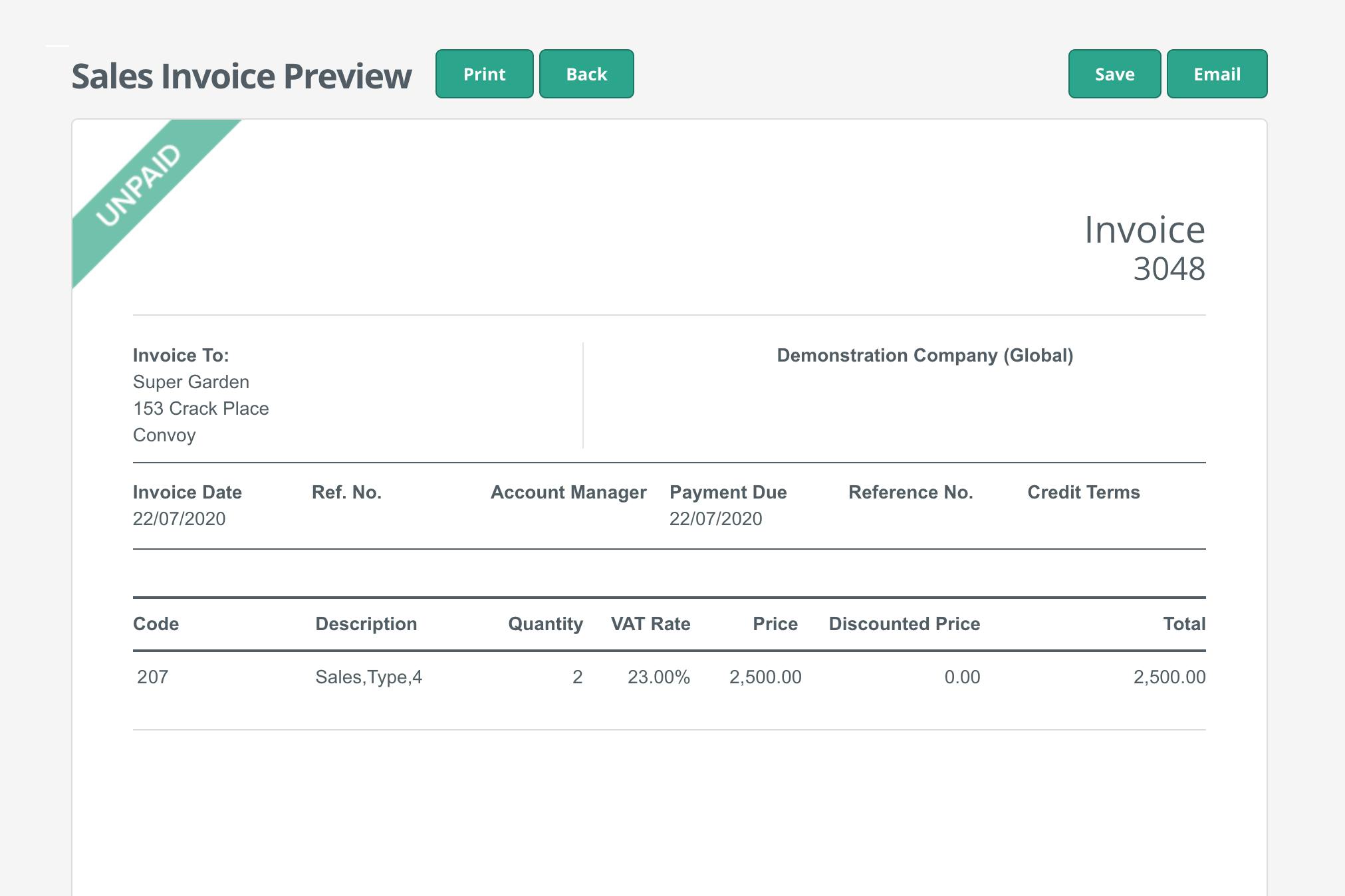 Smart Invoicing for your business