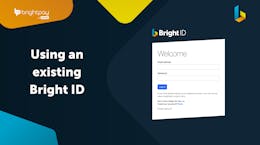 Using an existing Bright ID