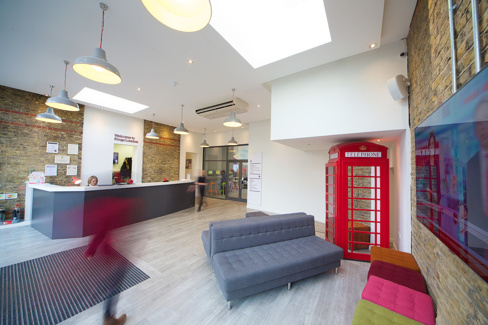 Kings London reception area 