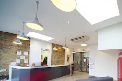 Kings London reception area