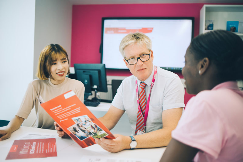 Kings Brighton class with teacher 