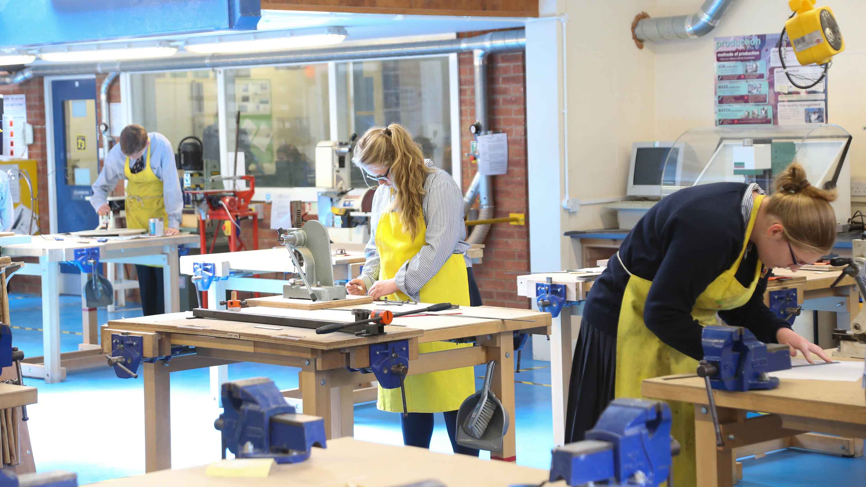 Warminster School design class