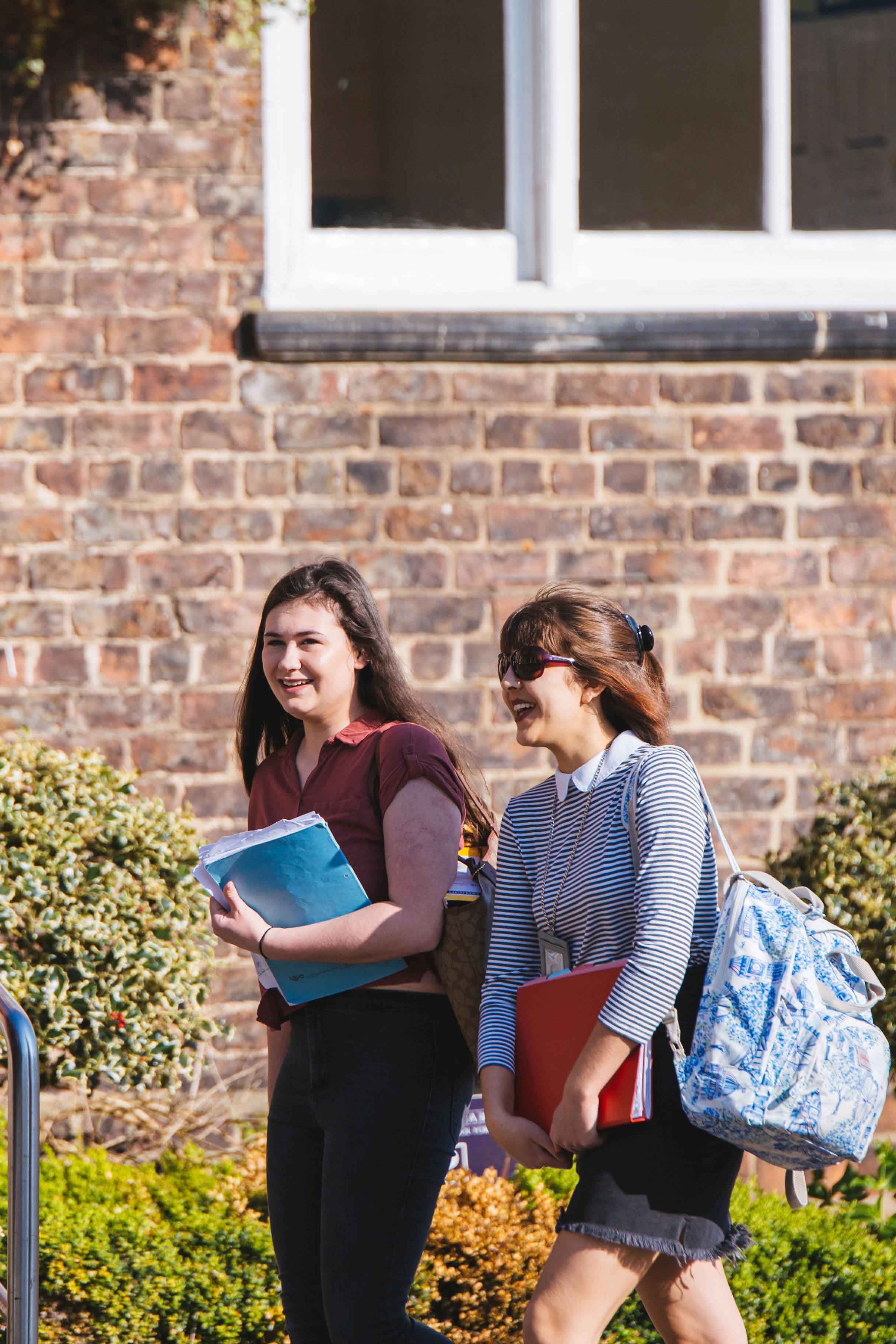 Bootham School students