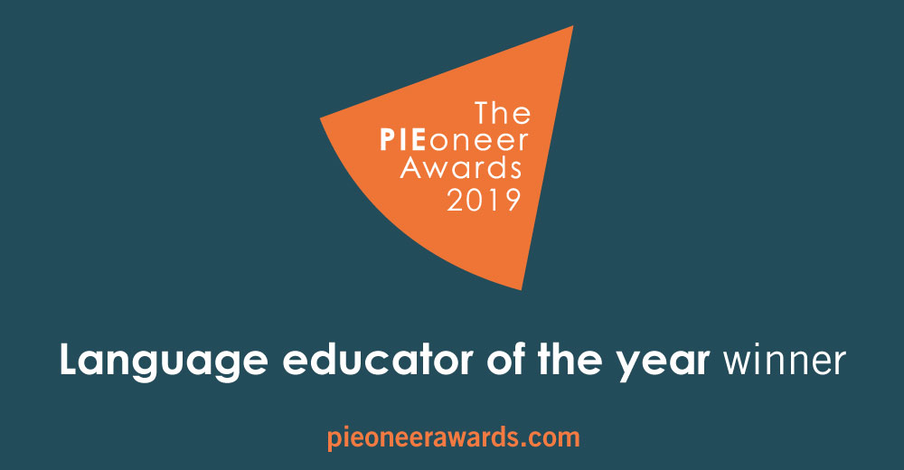 PIEoneer awards - language educator of the year
