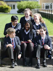 Monkton Combe students