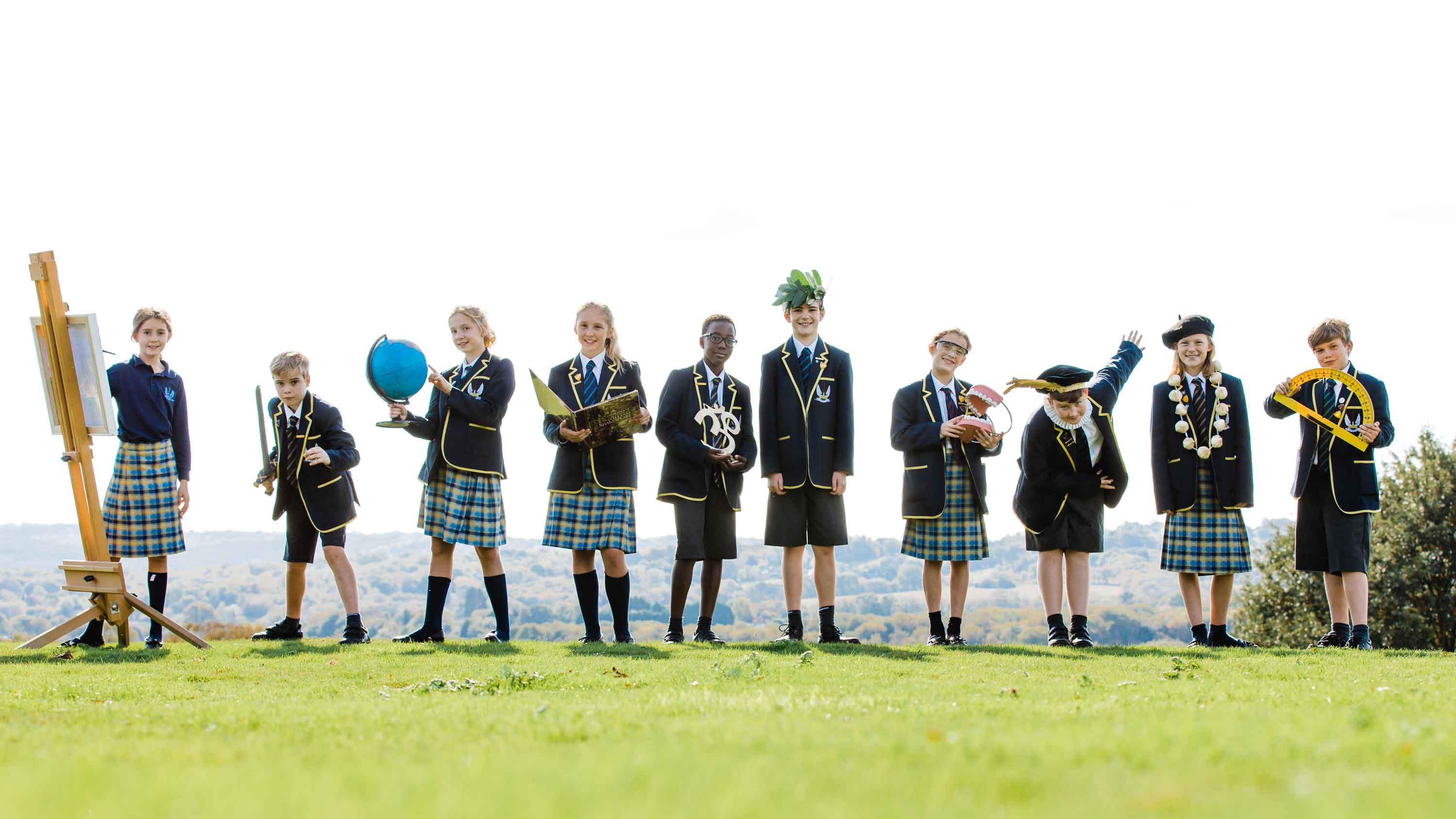 Vinehall School students