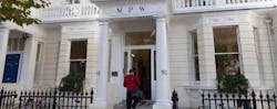 A student entering MPW London