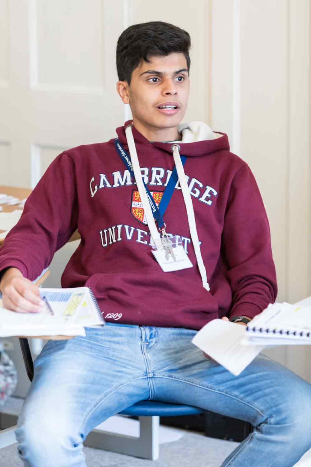 Cambridge University student 