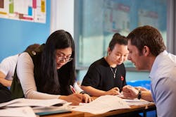 Abbey College Manchester (DLD) students